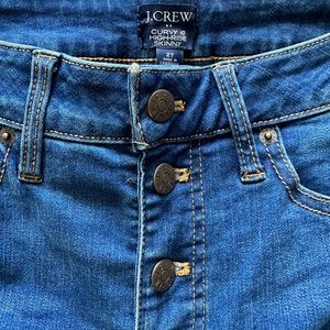 J-crew curvy high rise skinny